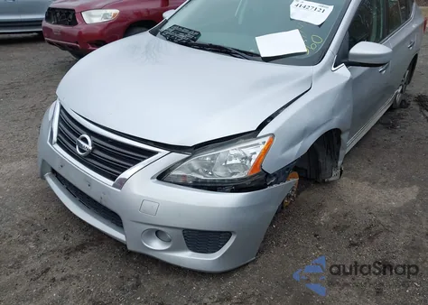 2013 Nissan Sentra Sr from USA, damaged, VIN 3N1AB7AP3DL693953